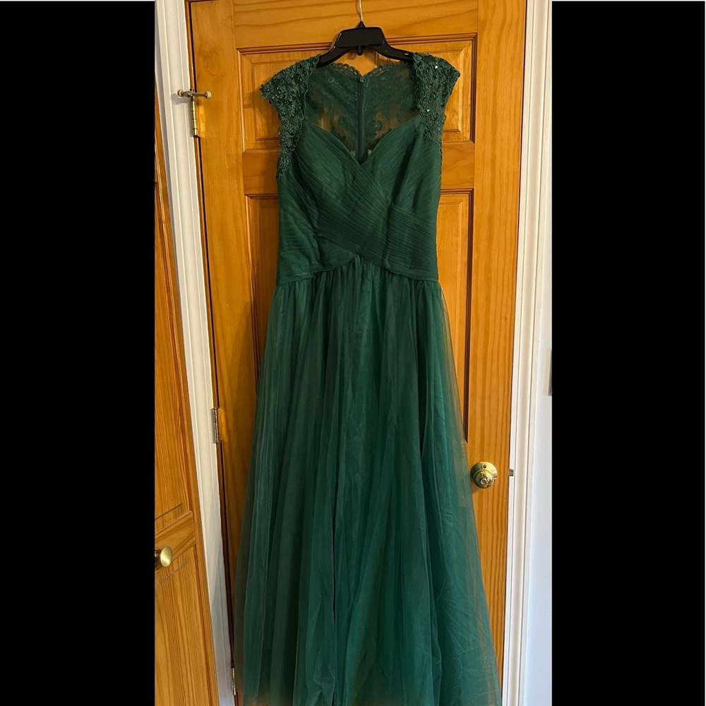 Elegant green gown